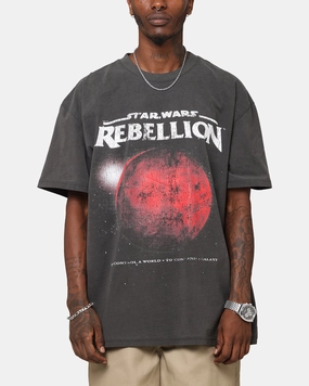 American Thrift Star Wars Battlefront Rebellion Heavy T-Shirt Black