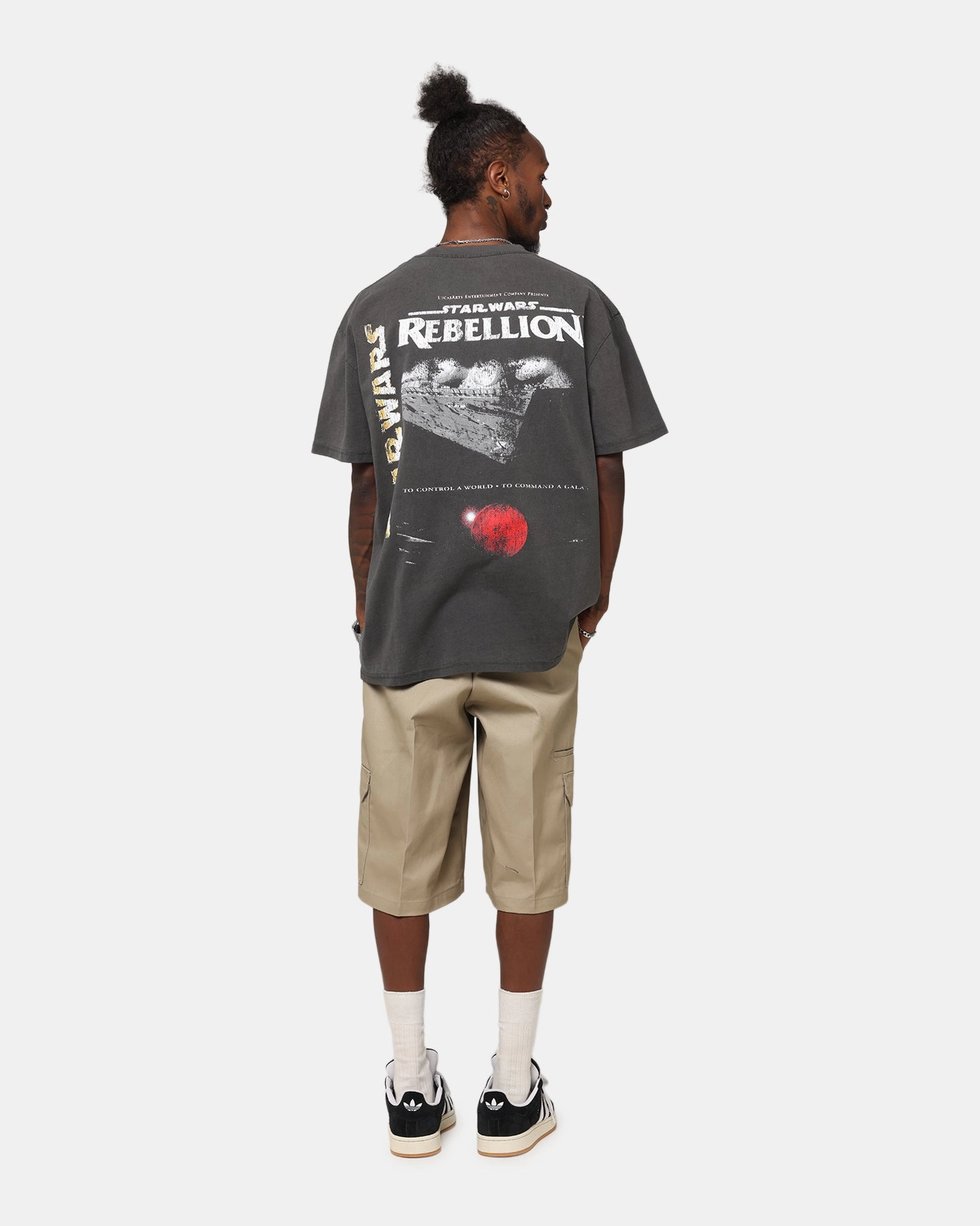 American Thrift Star Wars Battlefront Rebellion Heavy T-Shirt Black