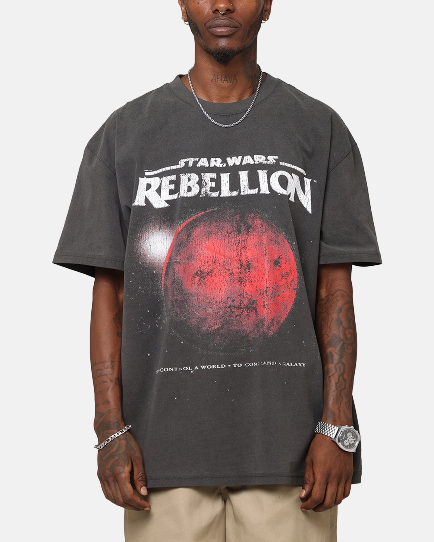 American Thrift Star Wars Battlefront Rebellion Heavy T-Shirt Black
