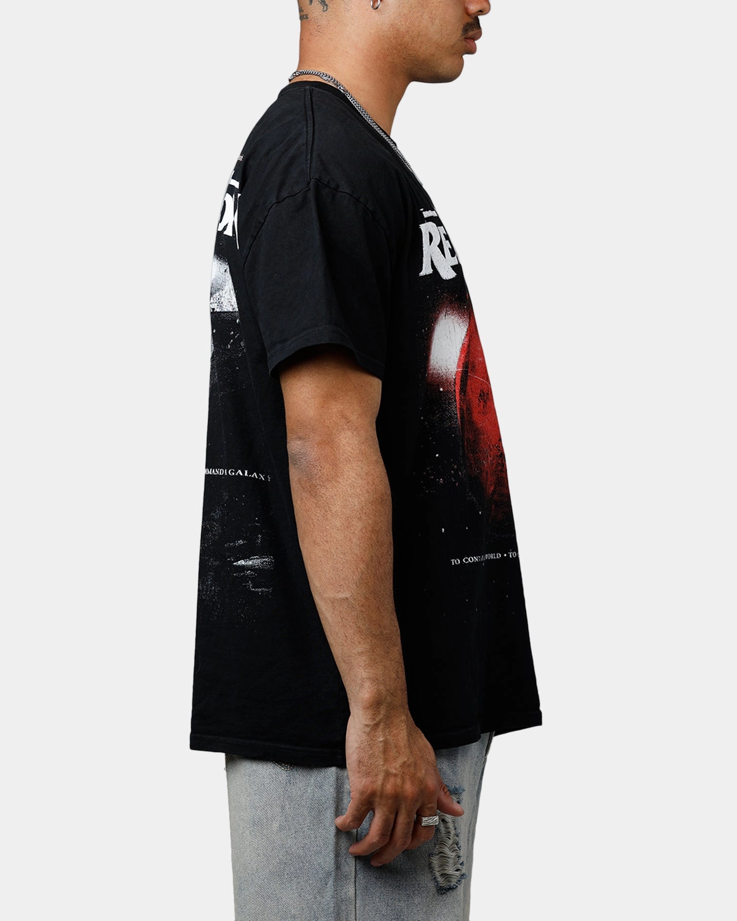 American Thrift Star Wars Battlefront Rebellion Heavyweight T-Shirt Black