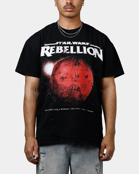 American Thrift Star Wars Battlefront Rebellion Heavyweight T-Shirt Black