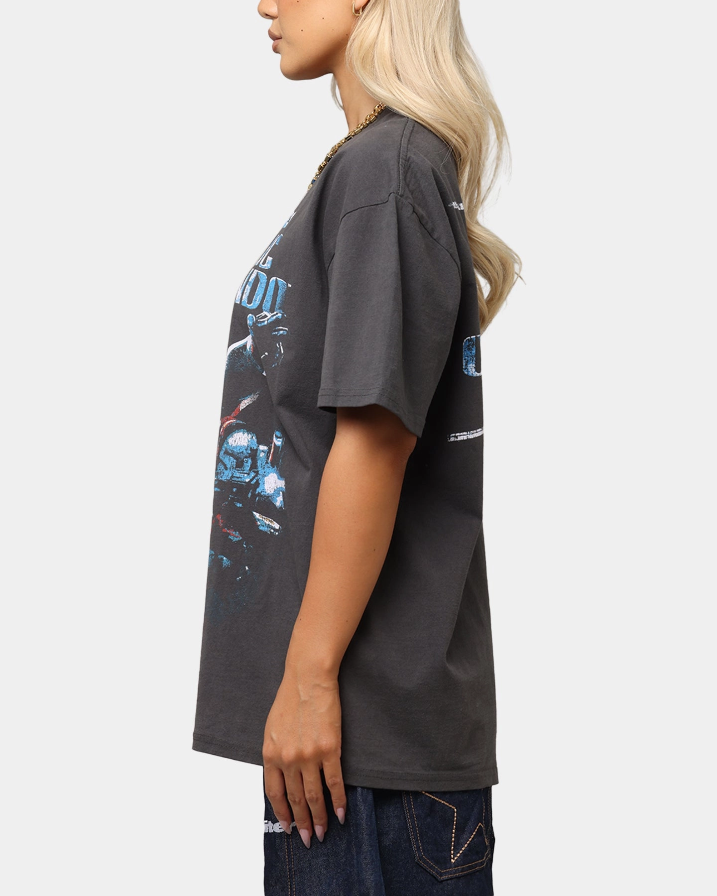 American Thrift Star Wars Battlefront Republic Commando Heavy T-Shirt Black Wash
