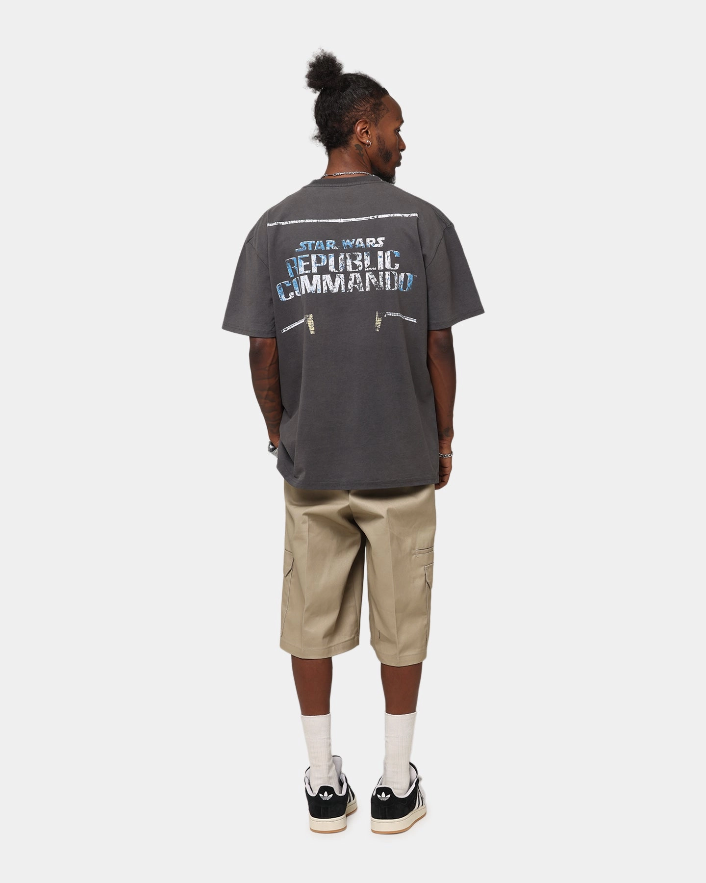 American Thrift Star Wars Battlefront Republic Commando Heavy T-Shirt Black Wash