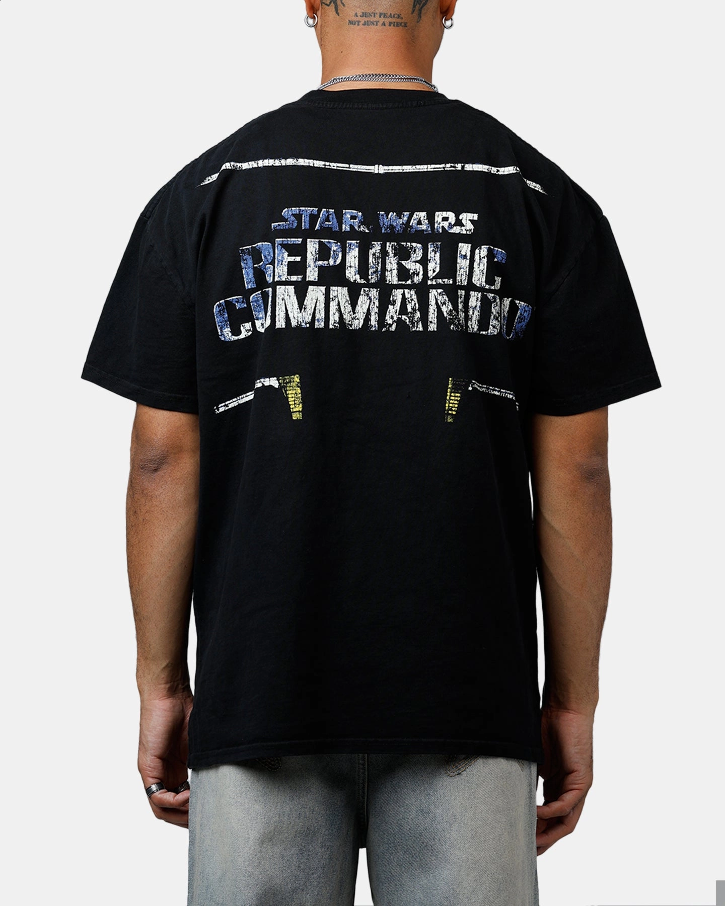American Thrift Star Wars Battlefront Republic Commando Heavyweight T-Shirt Black