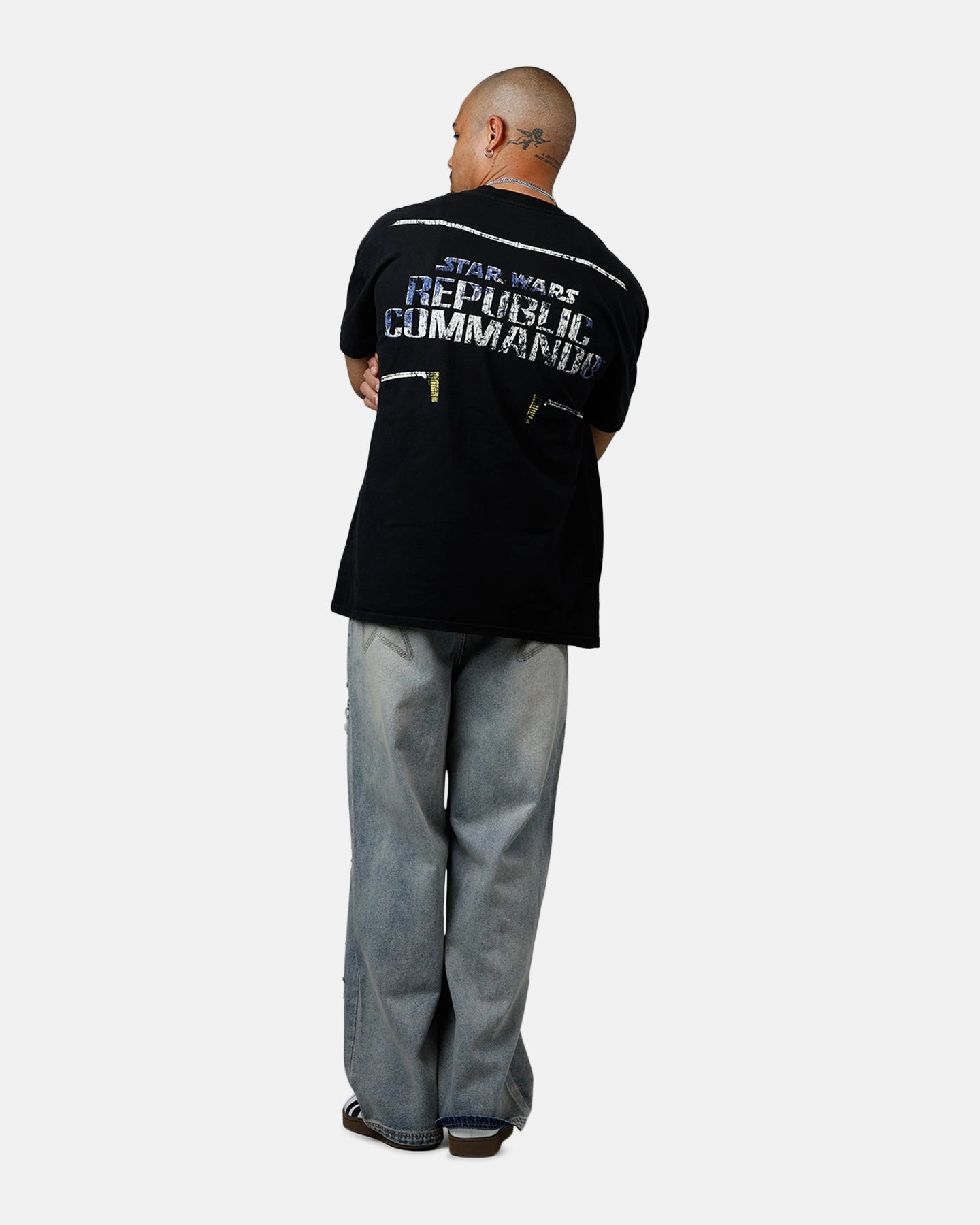 American Thrift Star Wars Battlefront Republic Commando Heavyweight T-Shirt Black
