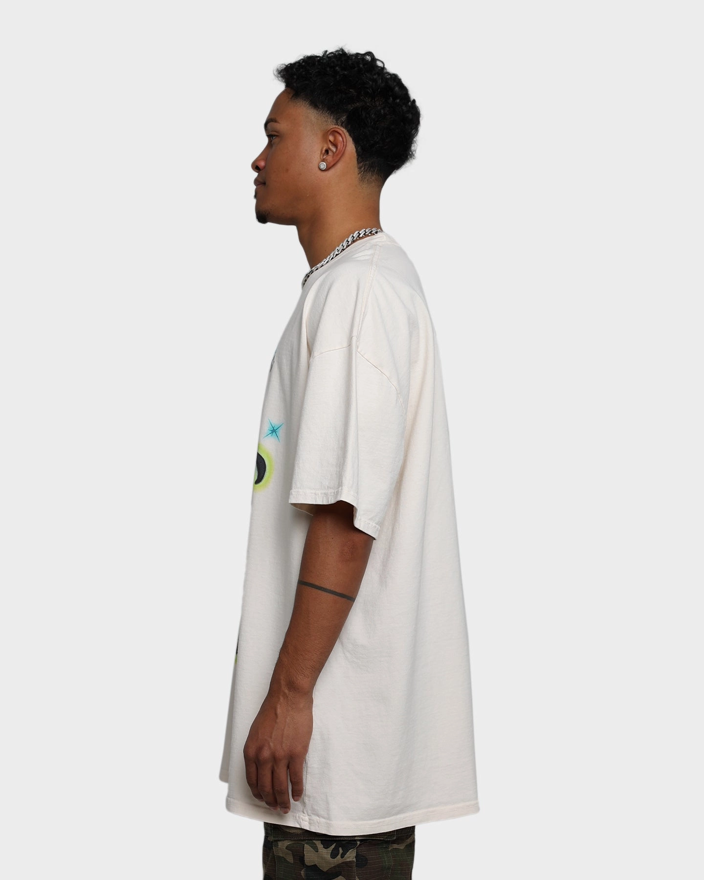 American Thrift X Bratz Jade Heavyweight Vintage T-Shirt Off White