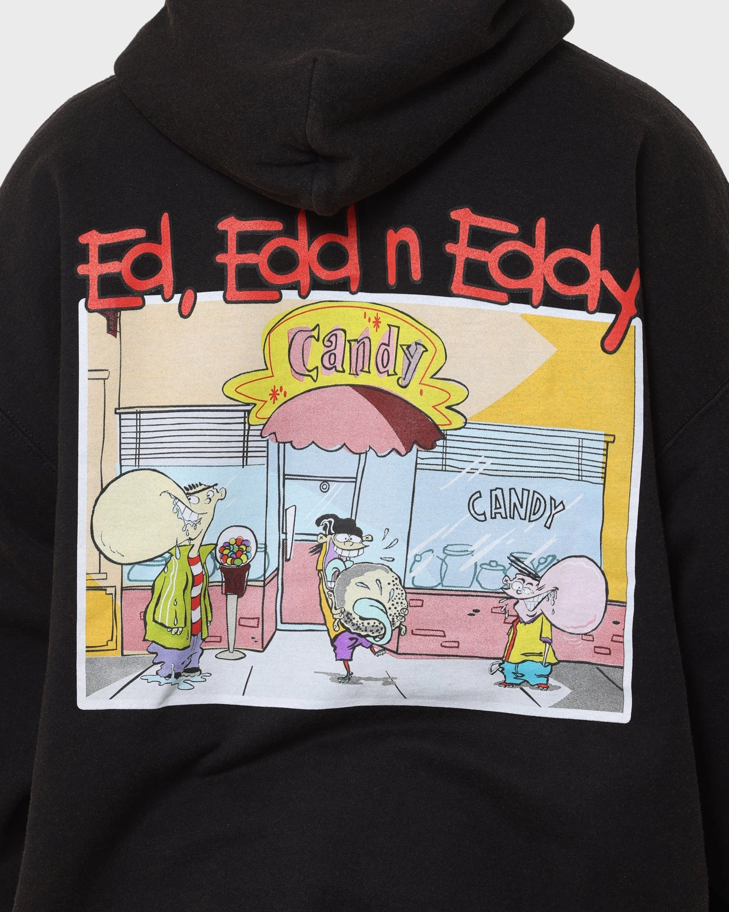 American Thrift X Ed. Edd n Eddy Jawbreaker Vintage Hoodie Black Wash