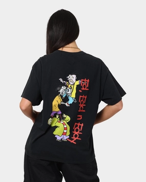 American Thrift X Ed. Edd n Eddy Whacked Vintage T-Shirt Black Wash