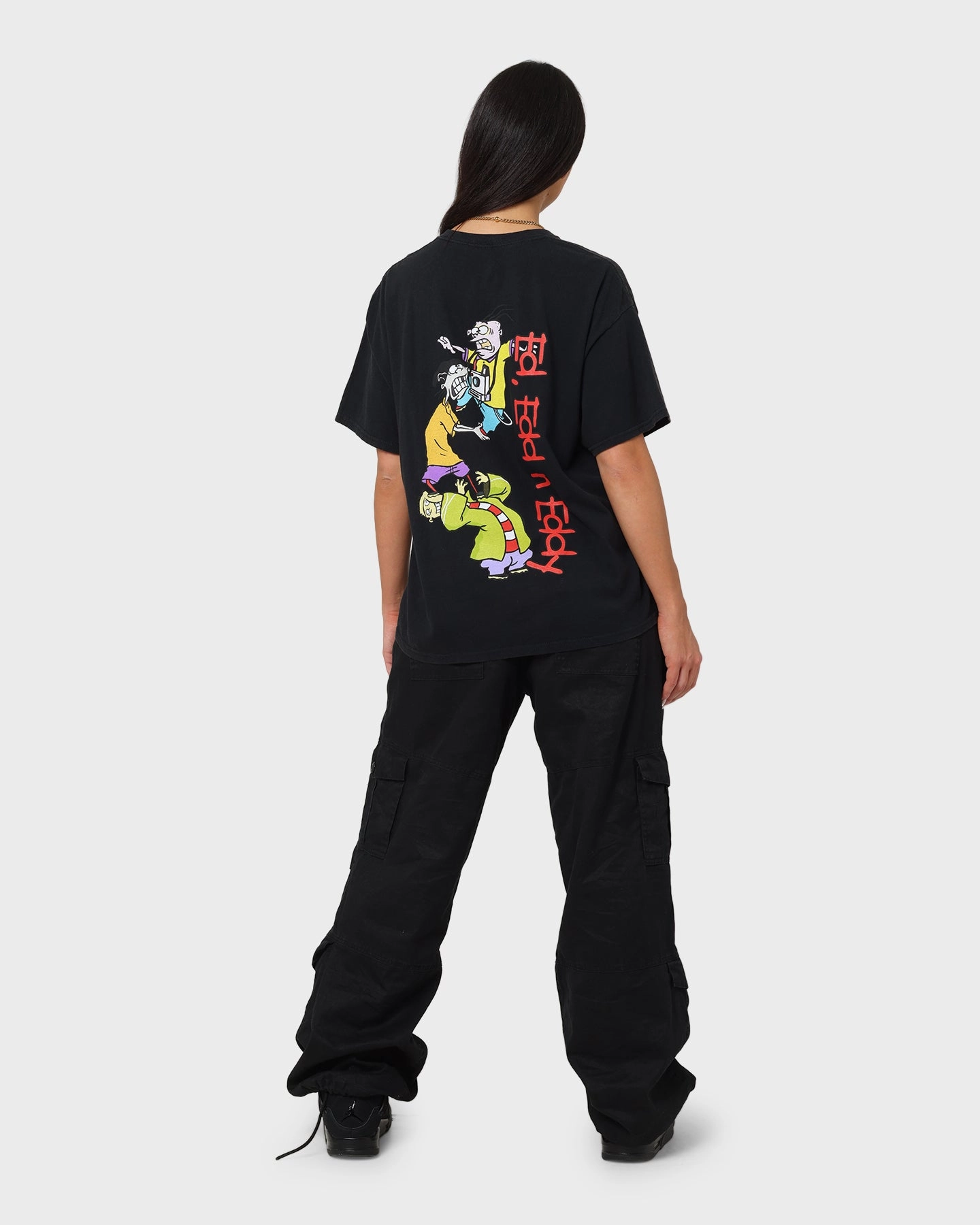 American Thrift X Ed. Edd n Eddy Whacked Vintage T-Shirt Black Wash
