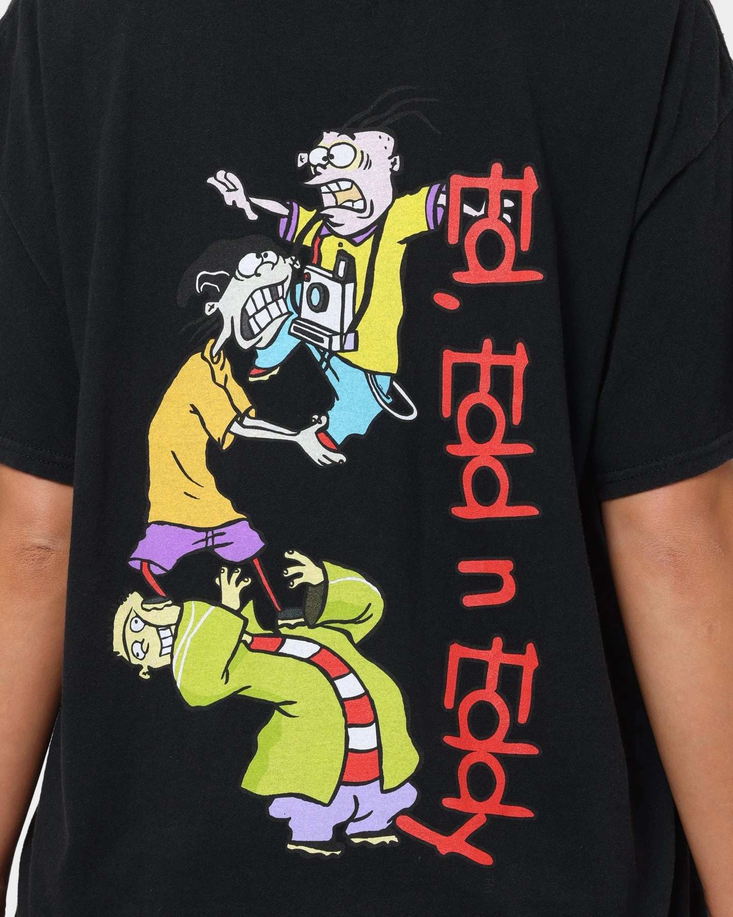 American Thrift X Ed. Edd n Eddy Whacked Vintage T-Shirt Black Wash