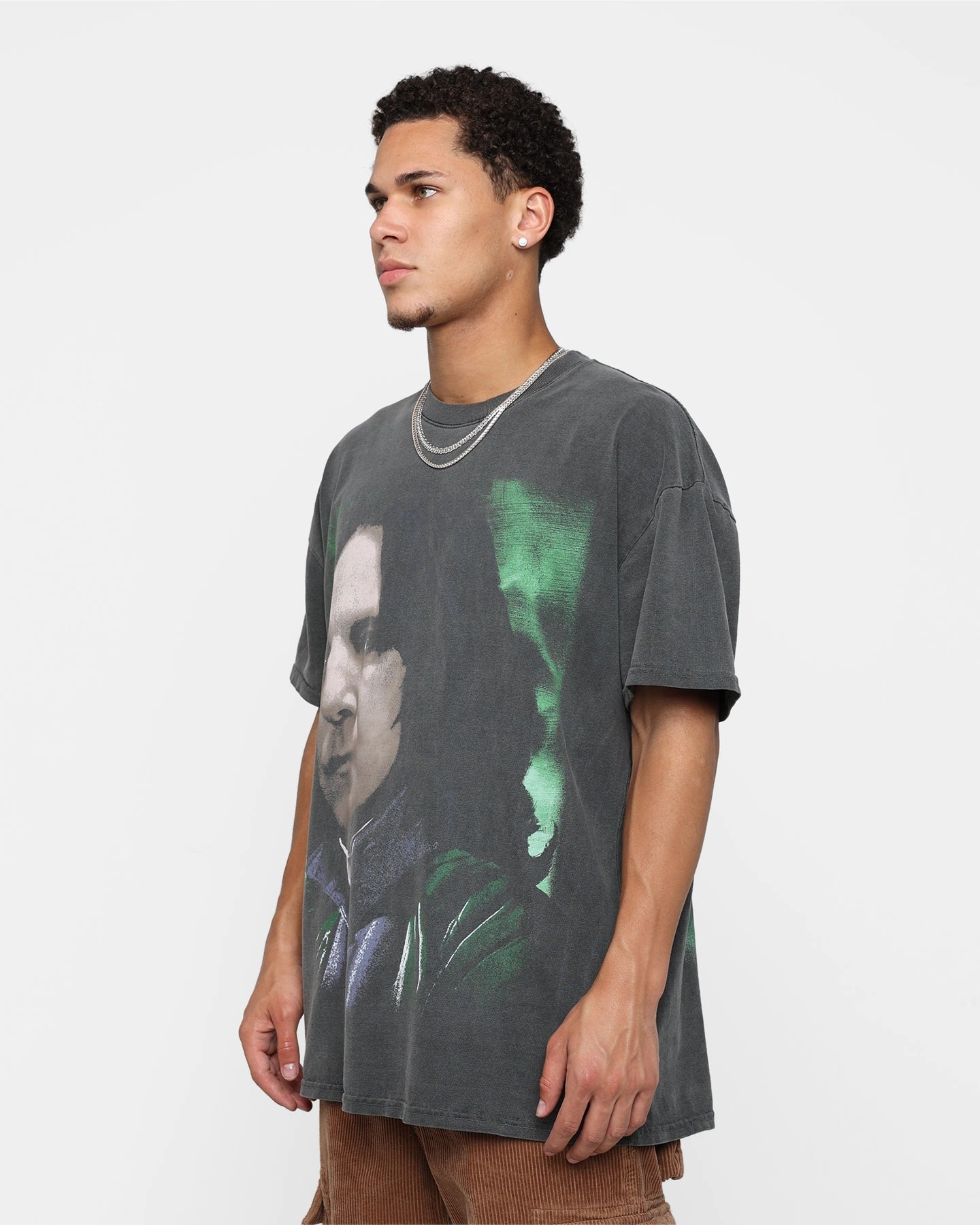 American Thrift X Harry Potter Snape Heavyweight Vintage T-Shirt Black Wash