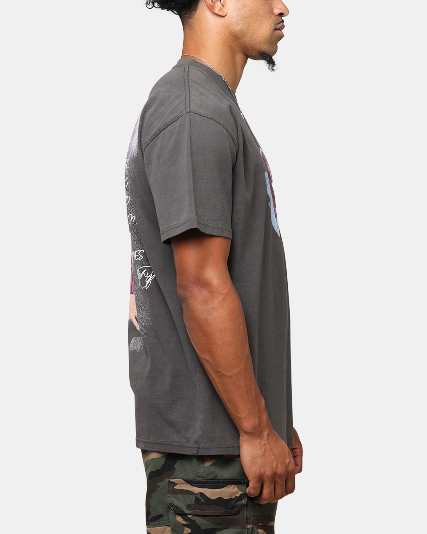 American Thrift X Scott Pilgrim Ramona & Scott Heavyweight T-Shirt Black