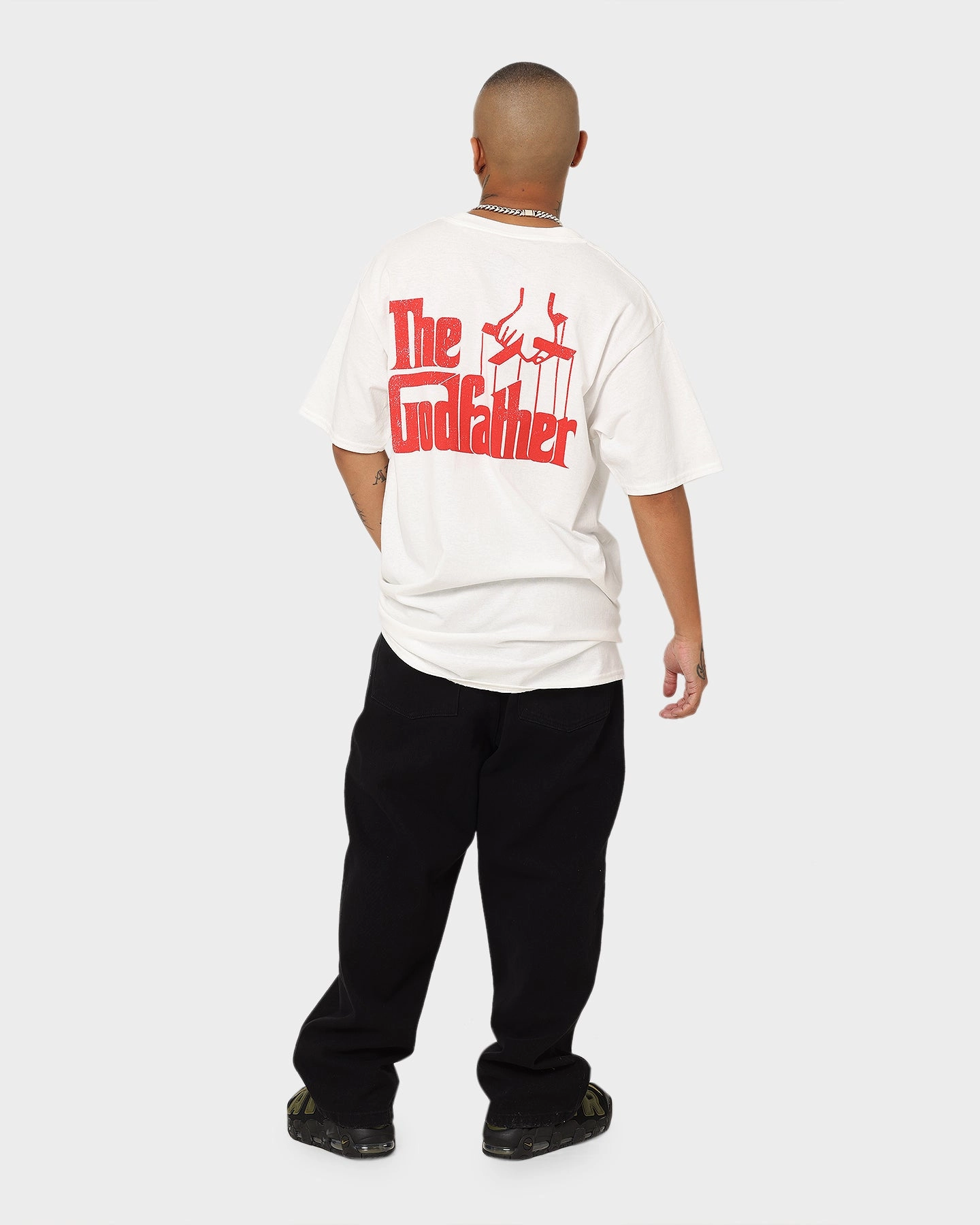 American Thrift X The Godfather The Godfather Cat T-Shirt White