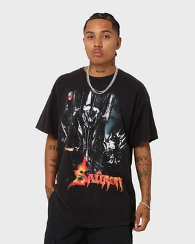 American Thrift X The Lord of The Rings The Sauron Vintage T-Shirt Black Wash