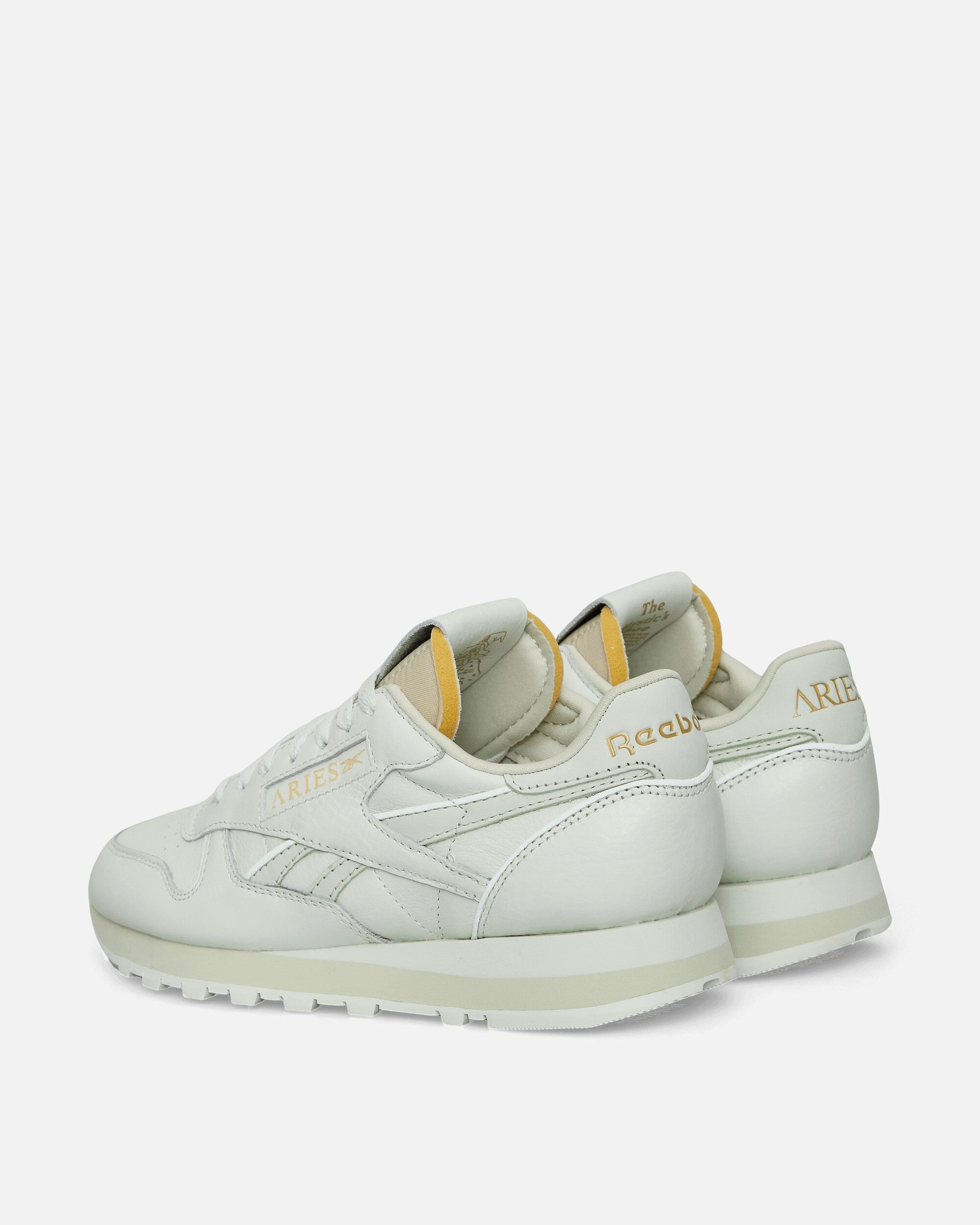 Aries Classic Leather Sneakers Aqua