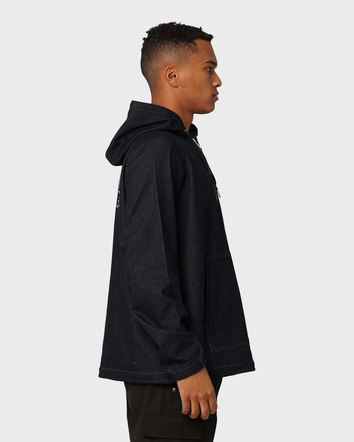 Armani Exchange Blouson Pullover Jacket Black