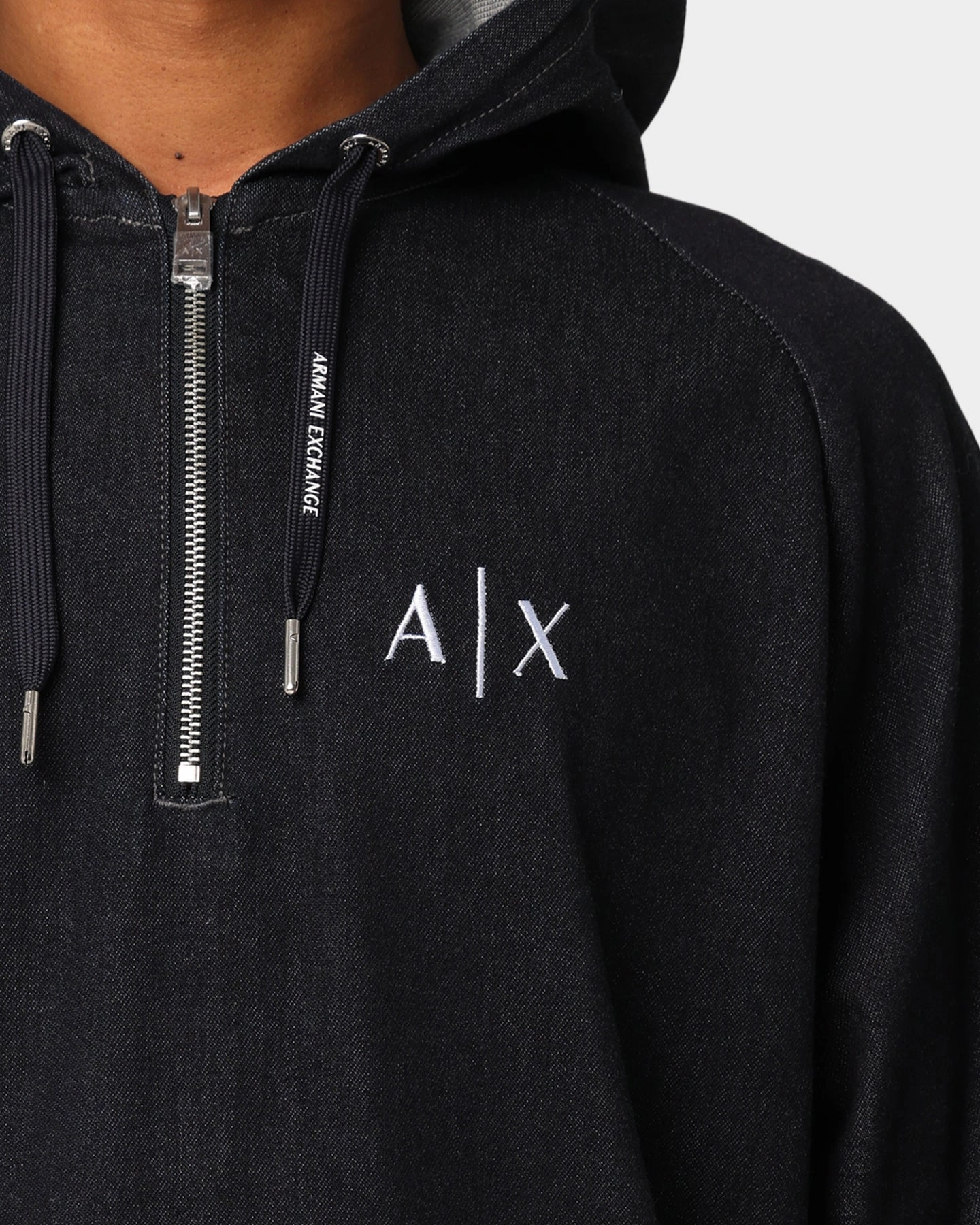 Armani Exchange Blouson Pullover Jacket Black
