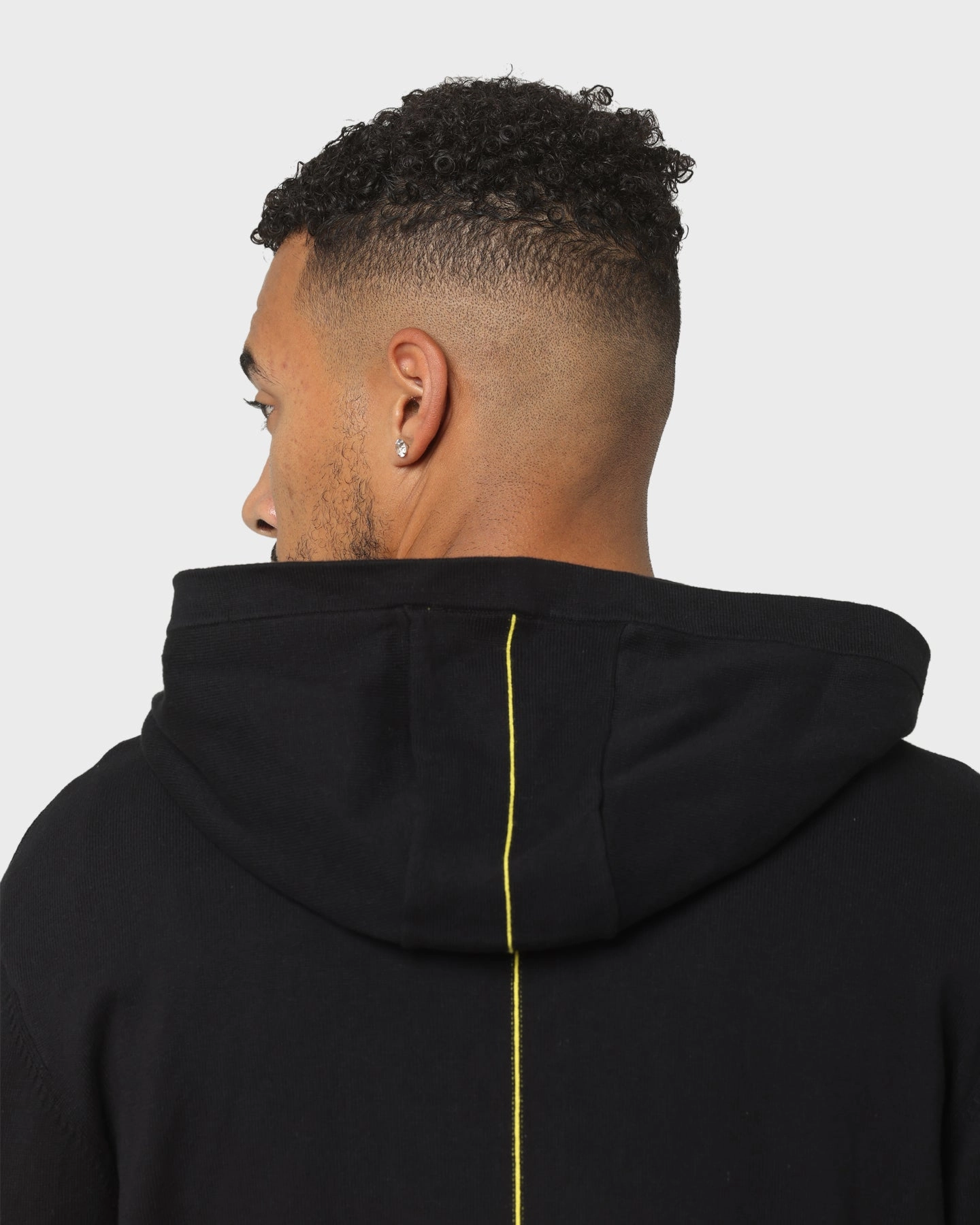 Armani Exchange Cardigan Hoodie Acid Yellow/Black