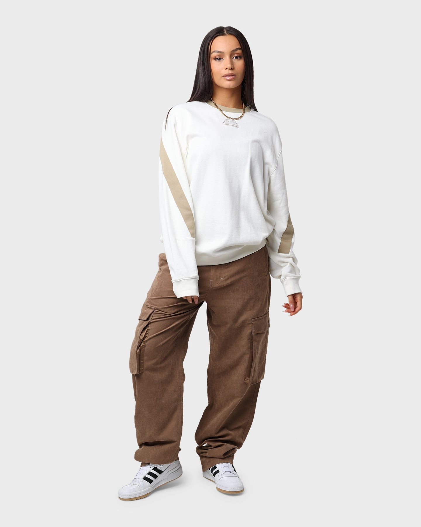 Armani Exchange Felpa Crewneck Cannoli/Tree House