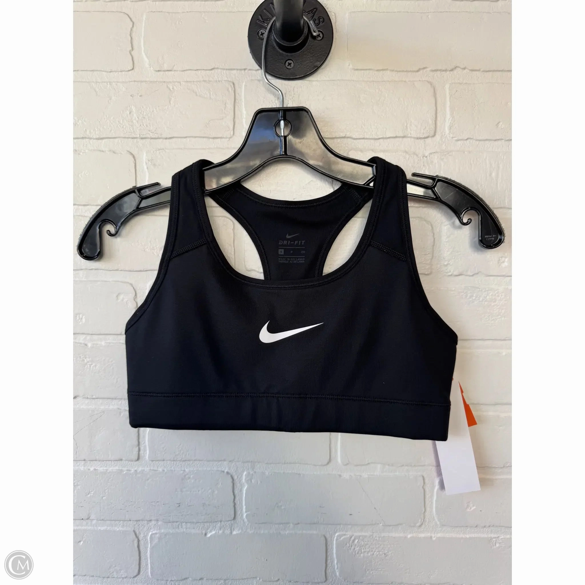 Athletic Bra By Nike In Black. Size: S