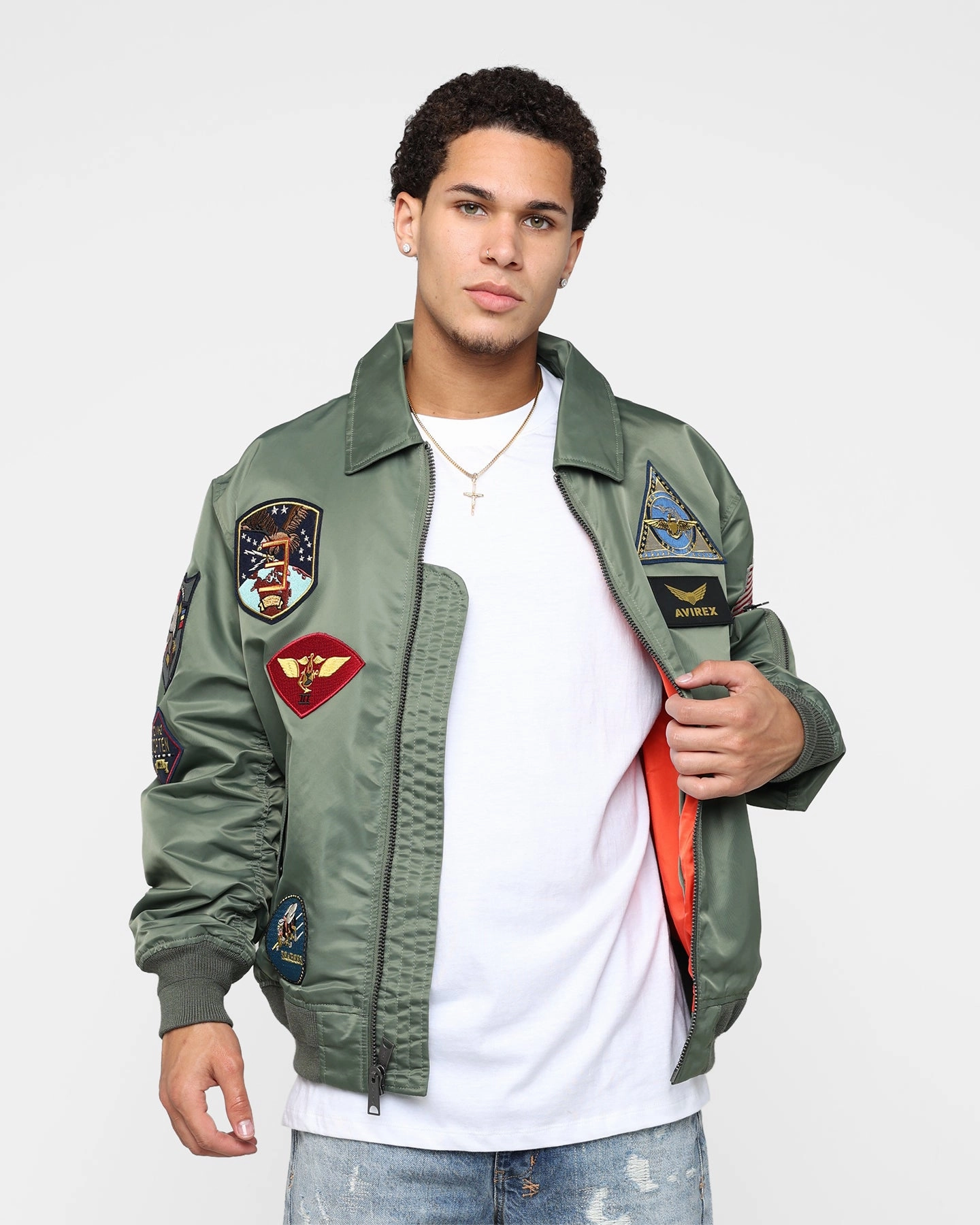 Avirex CWU-45P Flight Jacket Flight Green