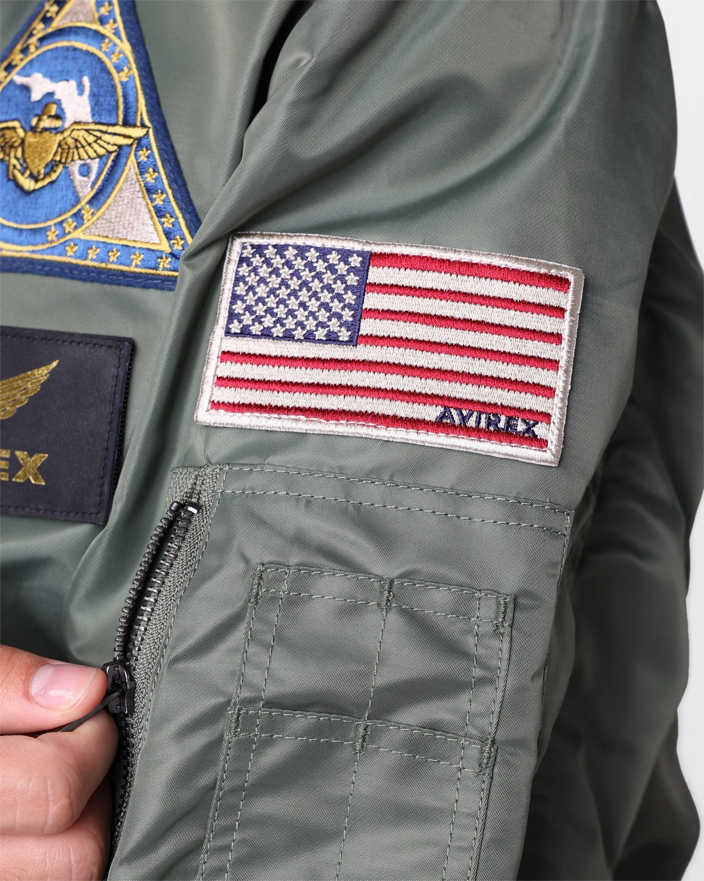 Avirex CWU-45P Flight Jacket Flight Green