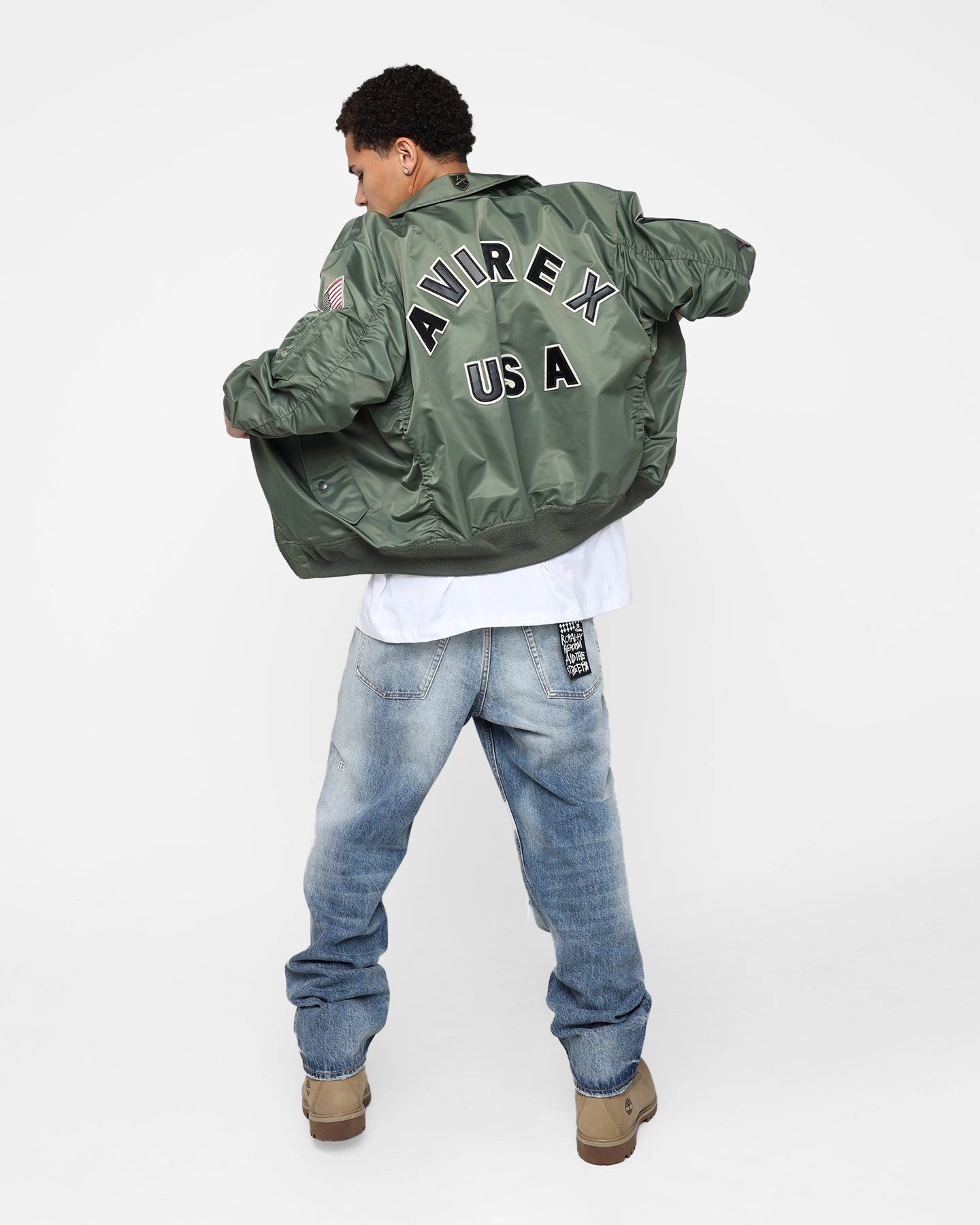 Avirex CWU-45P Flight Jacket Flight Green