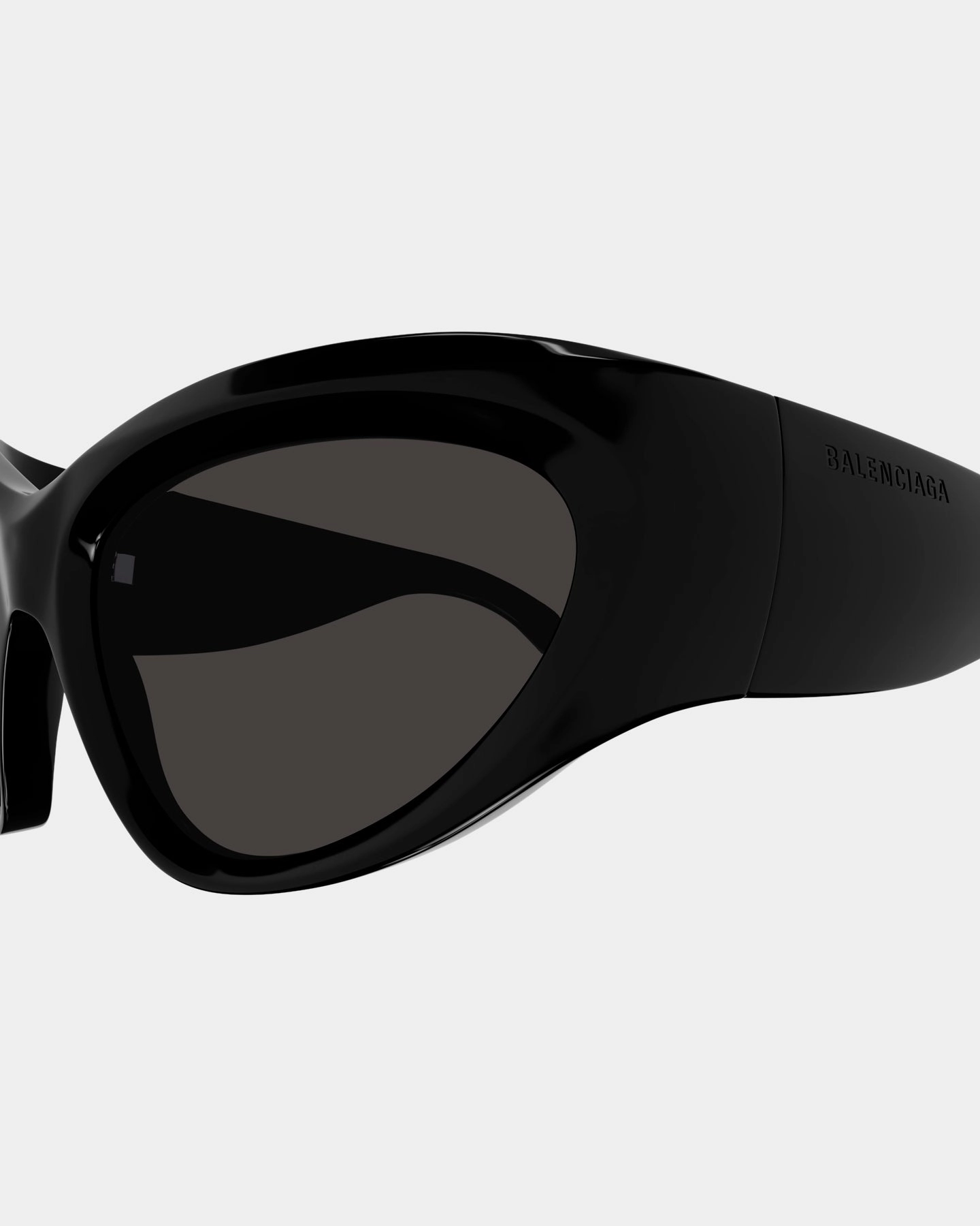 Balenciaga Wrap Sunglasses Black