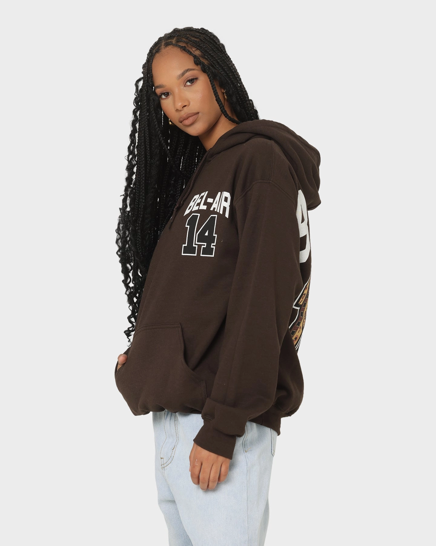 Bel Air Bel-Air 14 Hoodie Brown