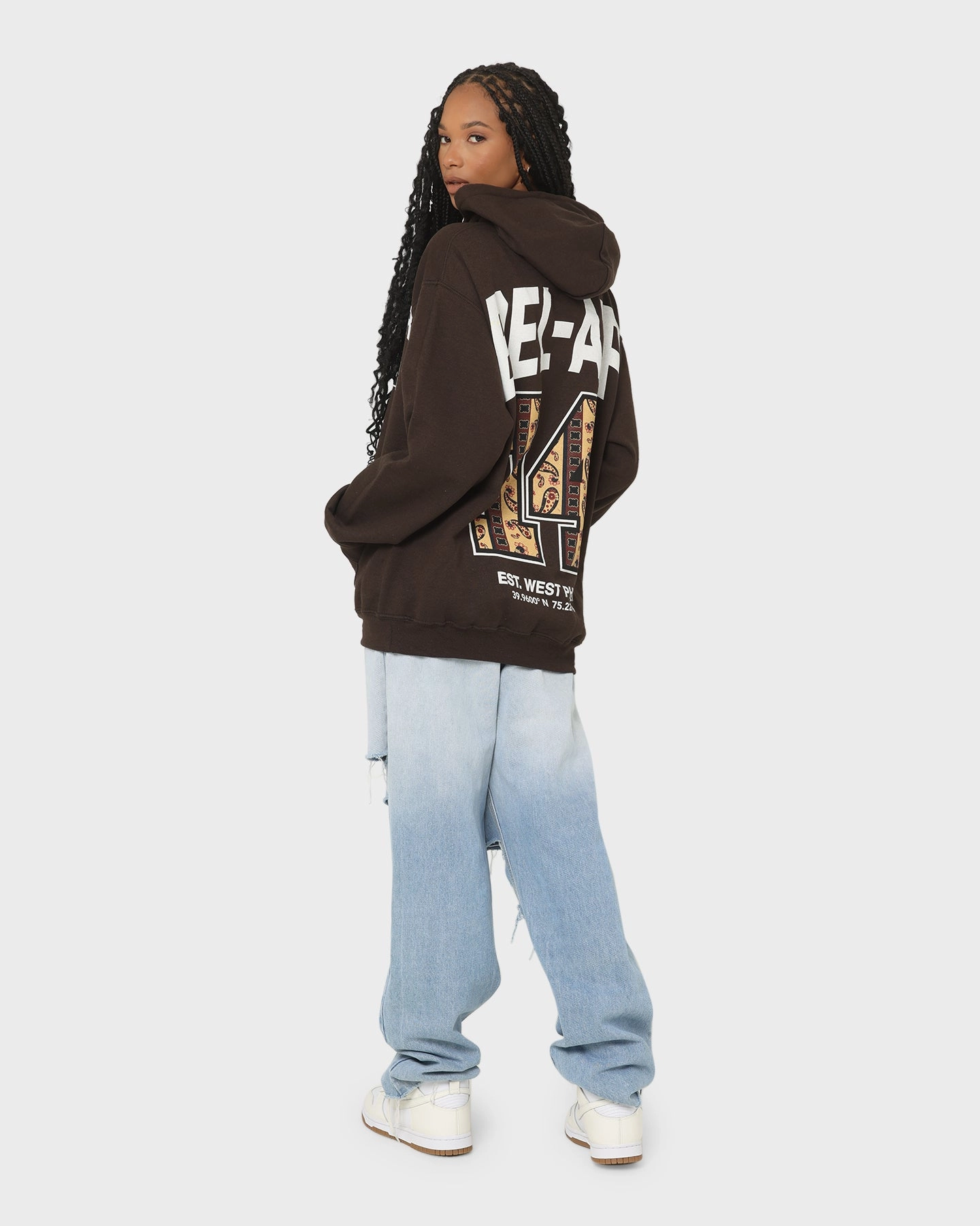 Bel Air Bel-Air 14 Hoodie Brown