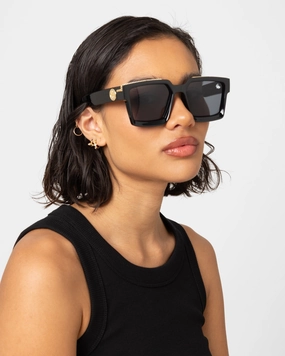 Belvoir & Co Hendrix Billion Sunglasses Gloss Black