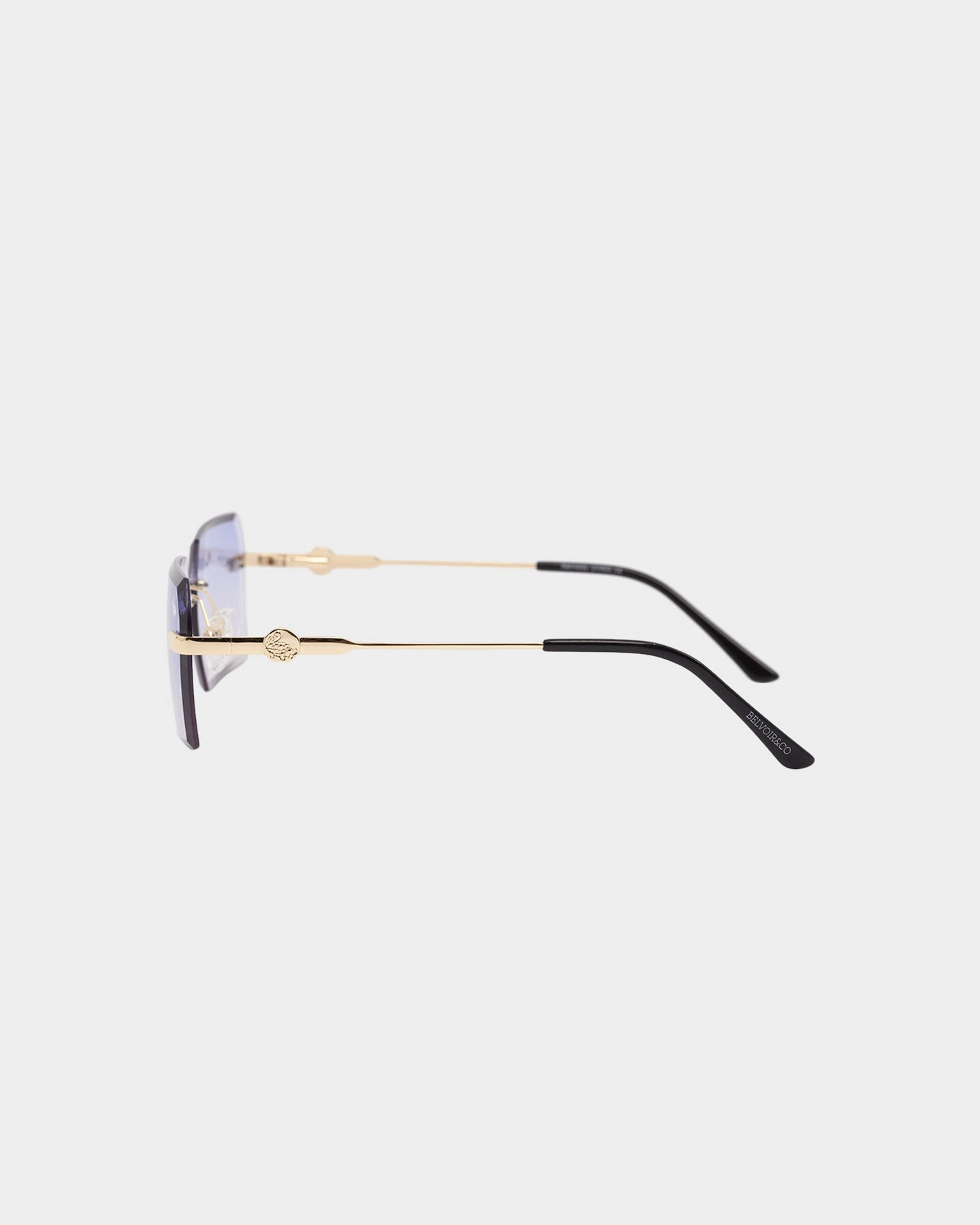 Belvoir & Co Kennedy Sunglasses Blue/Gold