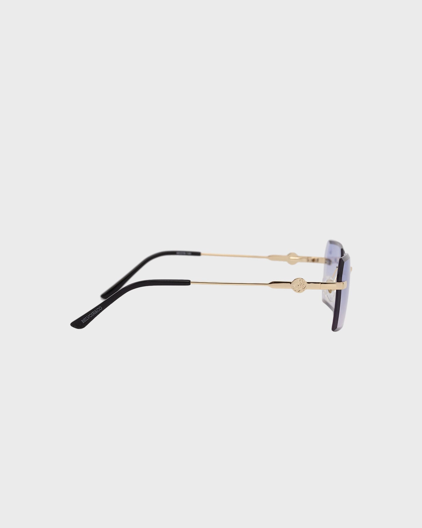 Belvoir & Co Kennedy Sunglasses Blue/Gold