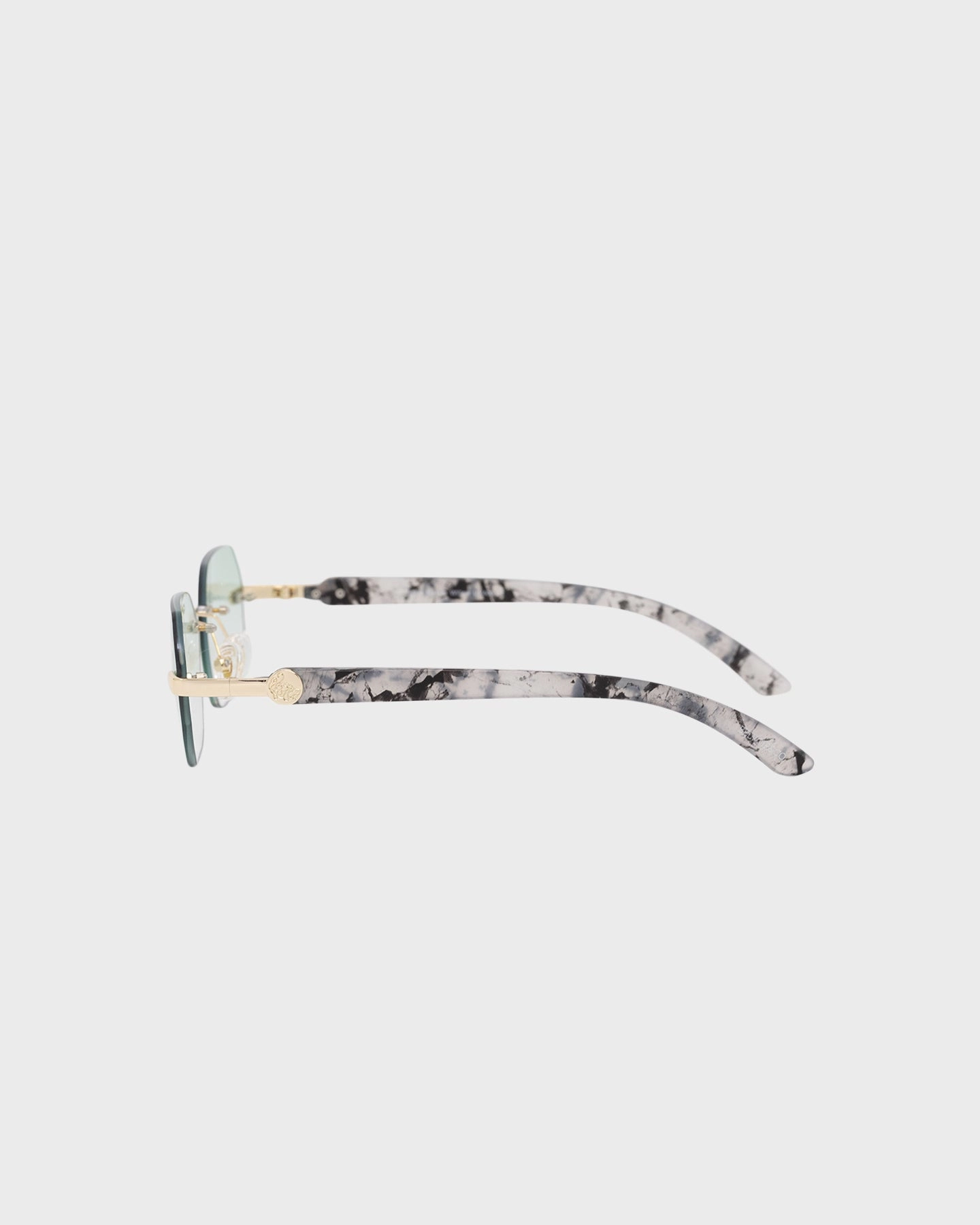 Belvoir & Co Willow Sunglasses Green/Marble
