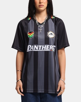 Bleacher Athletic Penrith Panthers NRL 1908 Collared T-Shirt Official Team Colour