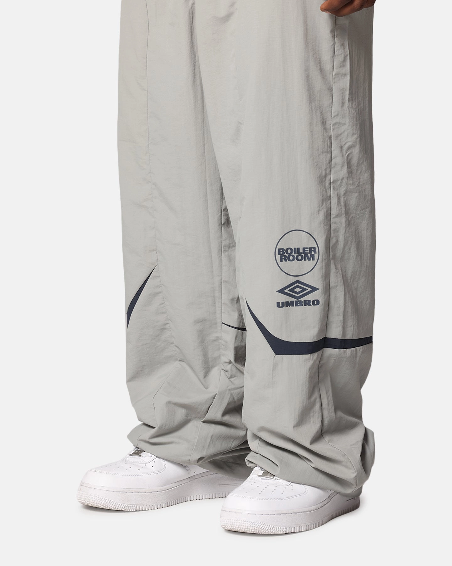 Boiler Room X Umbro Shell Track Pants Grey