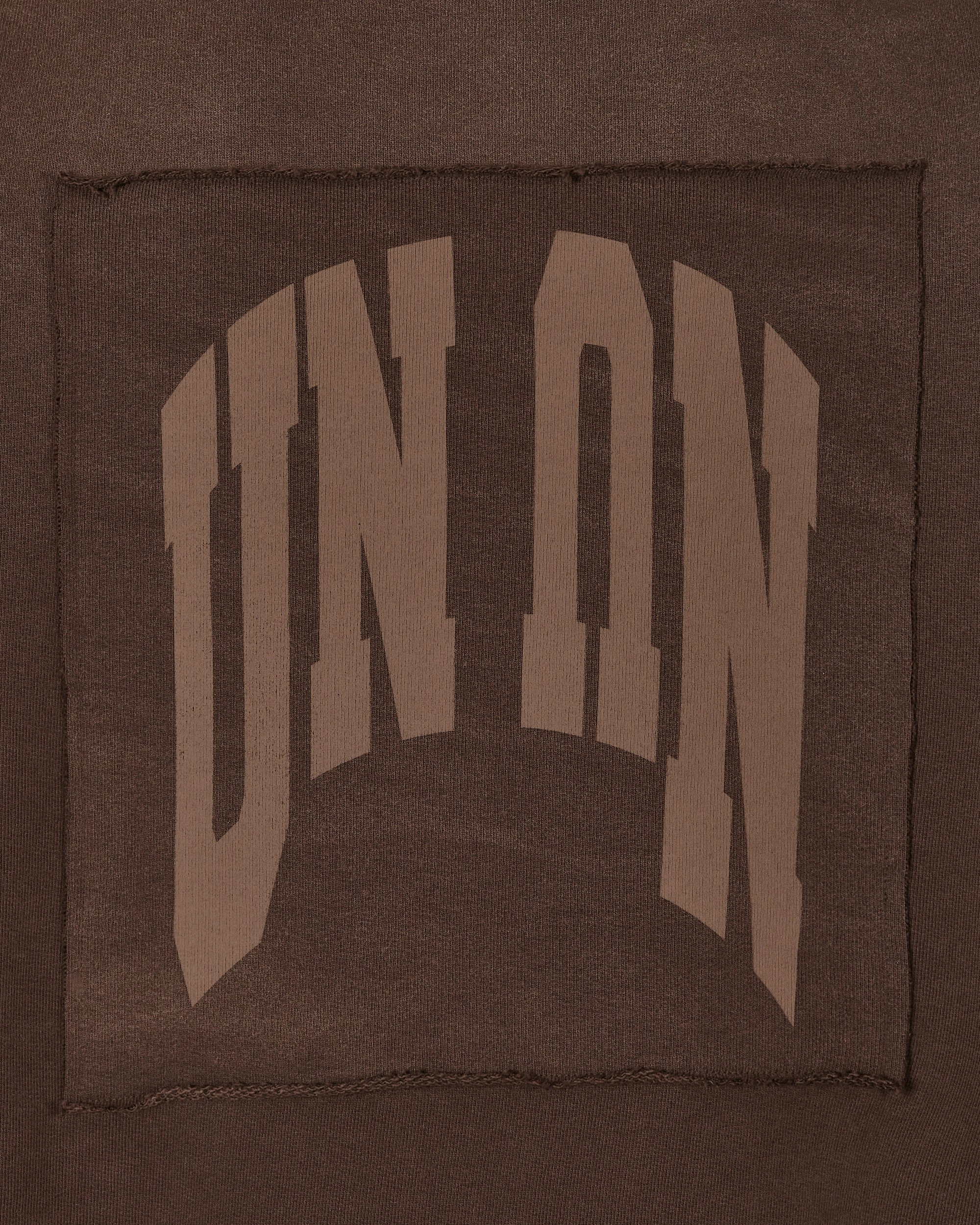 Boxy Crewneck Sweatshirt Brown