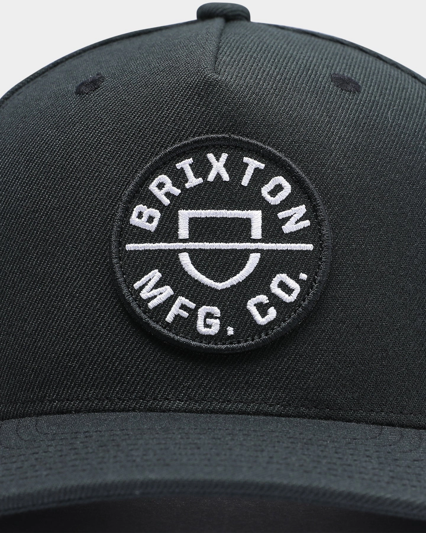 Brixton Crest C MP Snapback Black