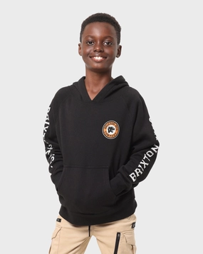 Brixton Kid's Forte Pullover Hoodie Black