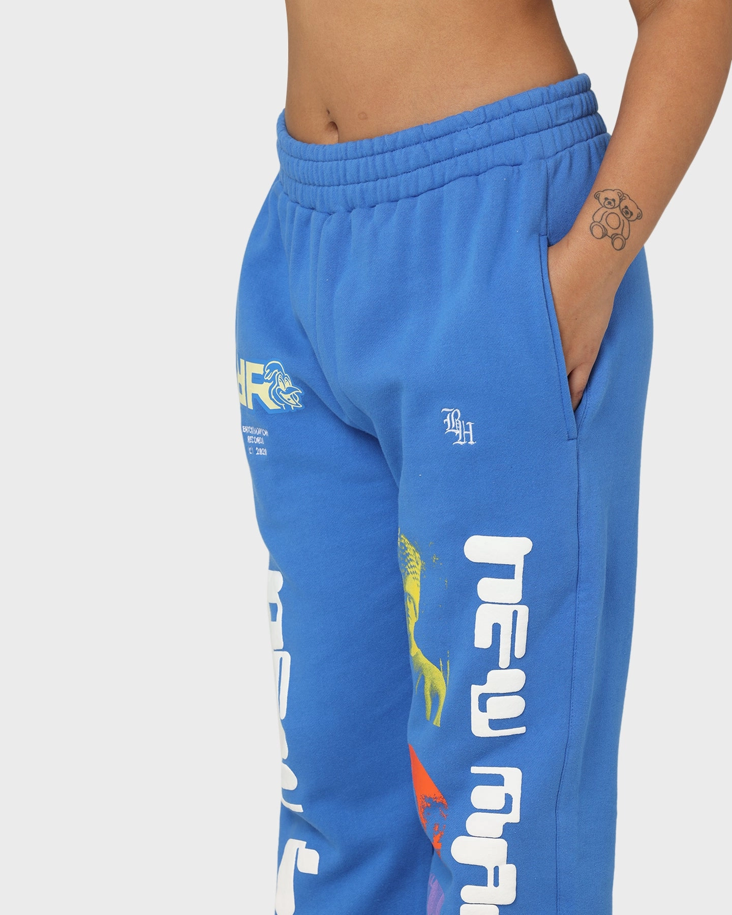 Brockhampton New Machine Sweat Pants Royal Blue