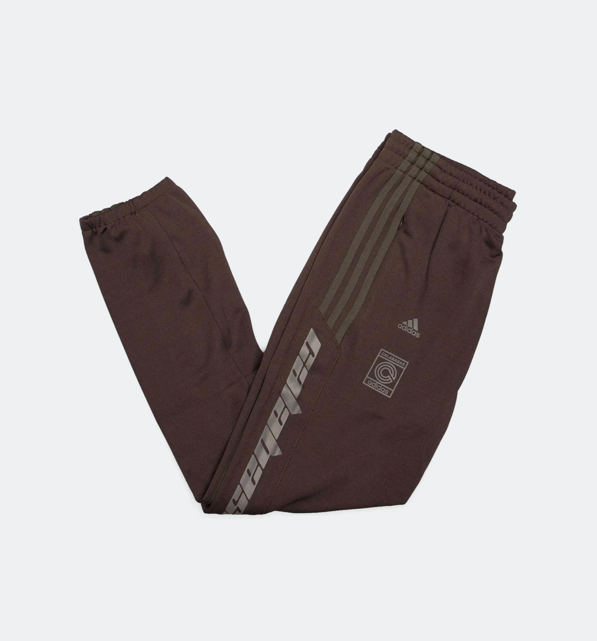 Calabasas Mens Track Pants - Grey/Olive