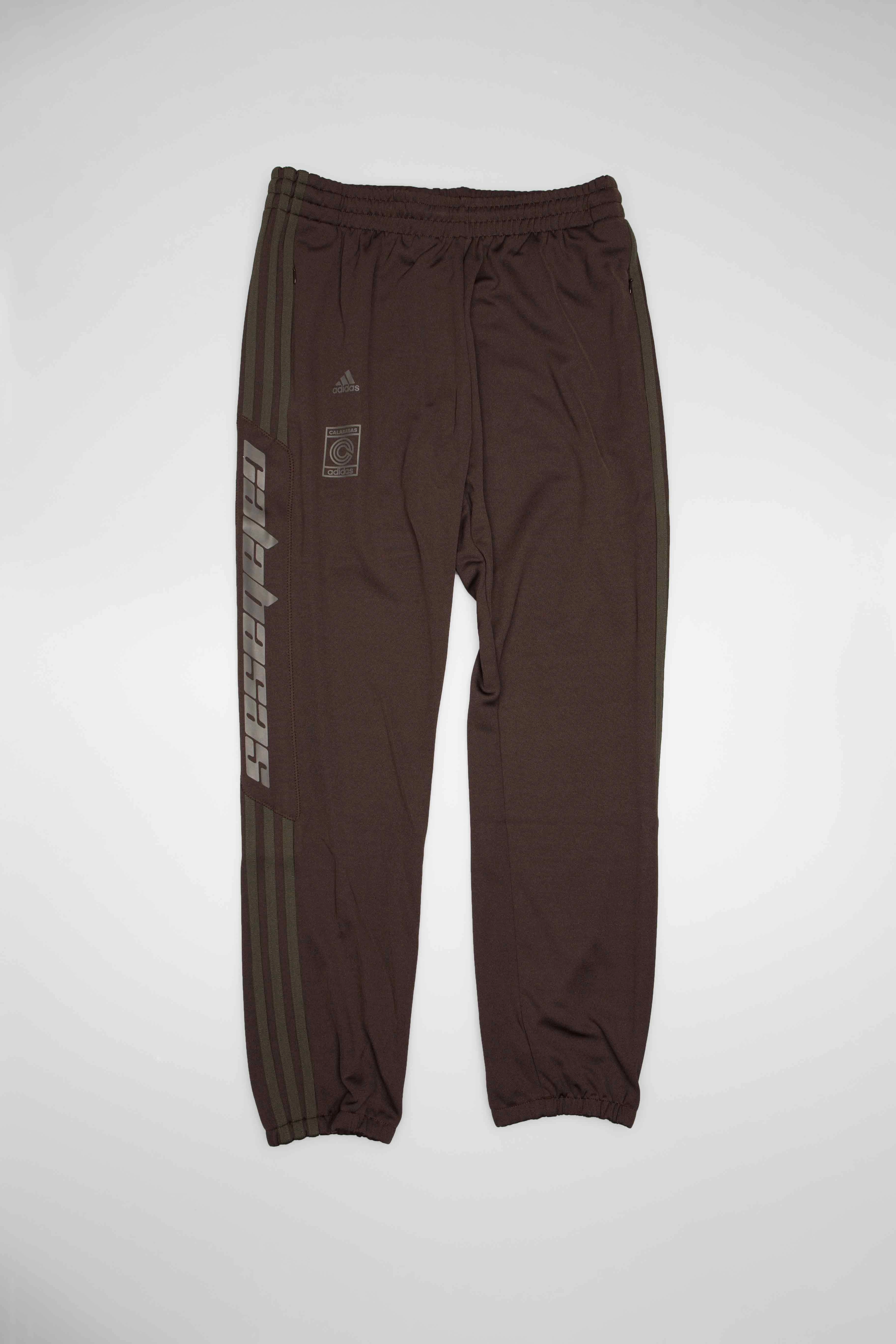 Calabasas Mens Track Pants - Grey/Olive