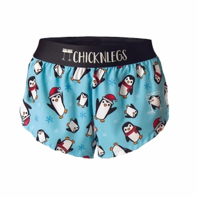 ChicknLegs 1.5 Split Shorts Penguins