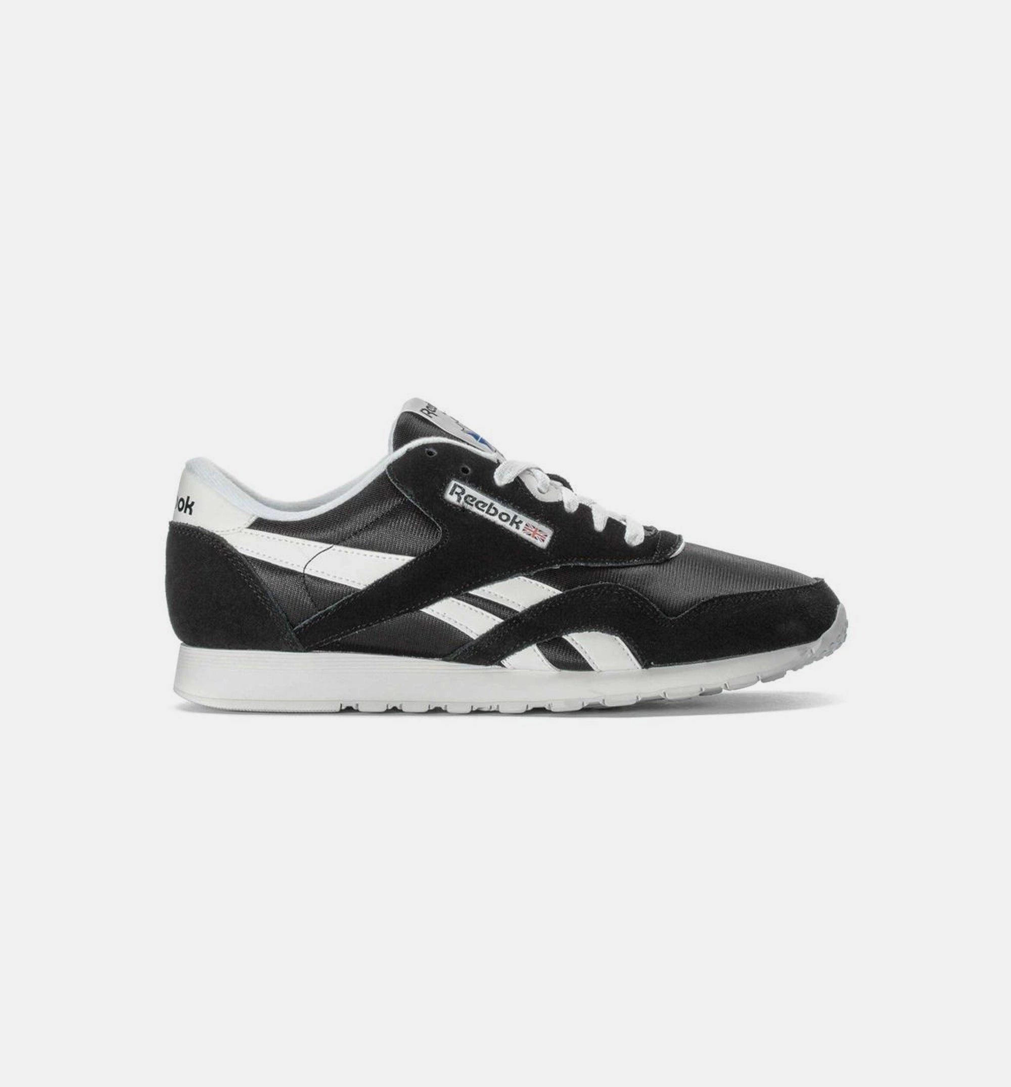Classic Nylon Mens Lifestyle Shoe- Black/White