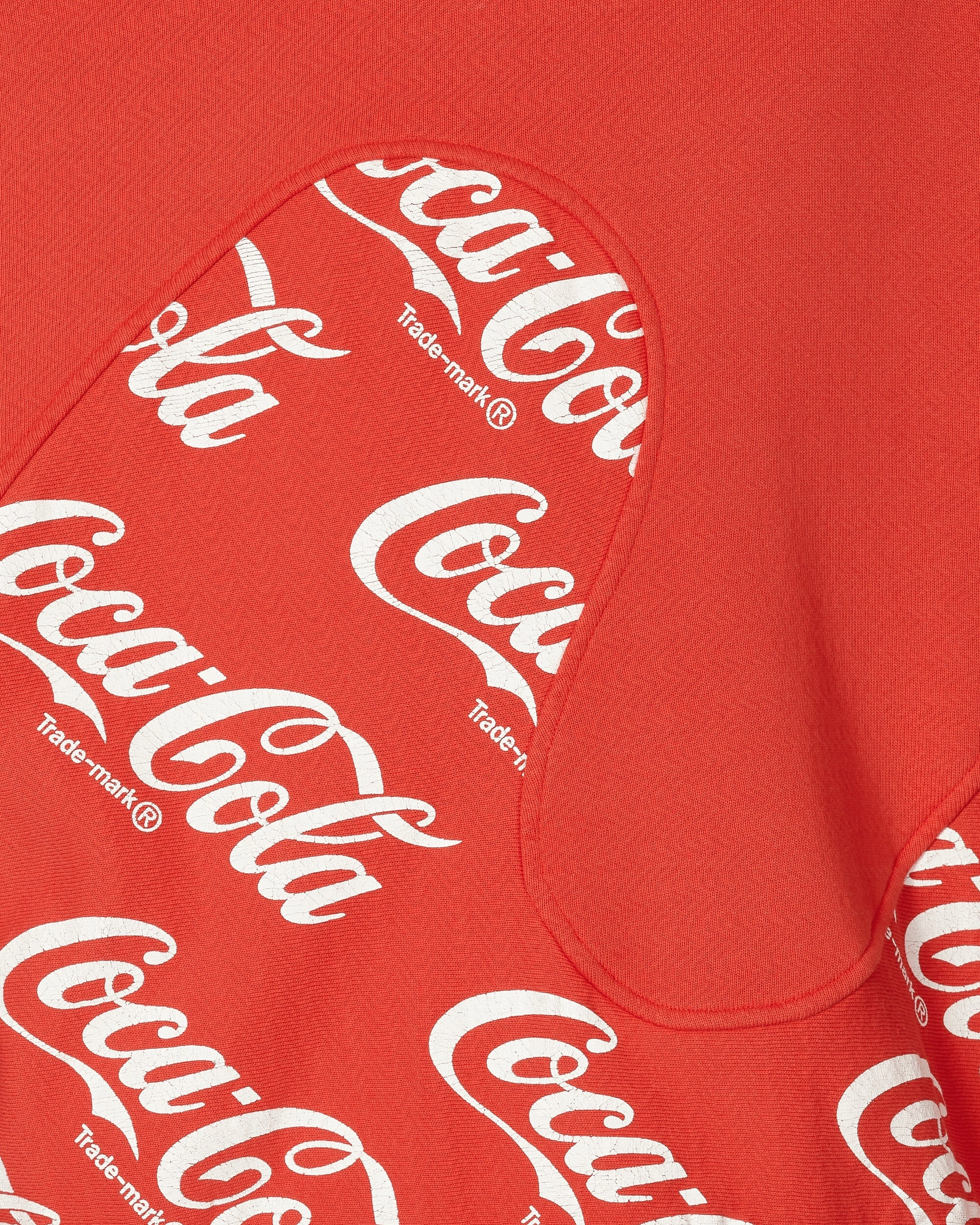 Coca-Cola Swirl Hooded Sweatshirt Red