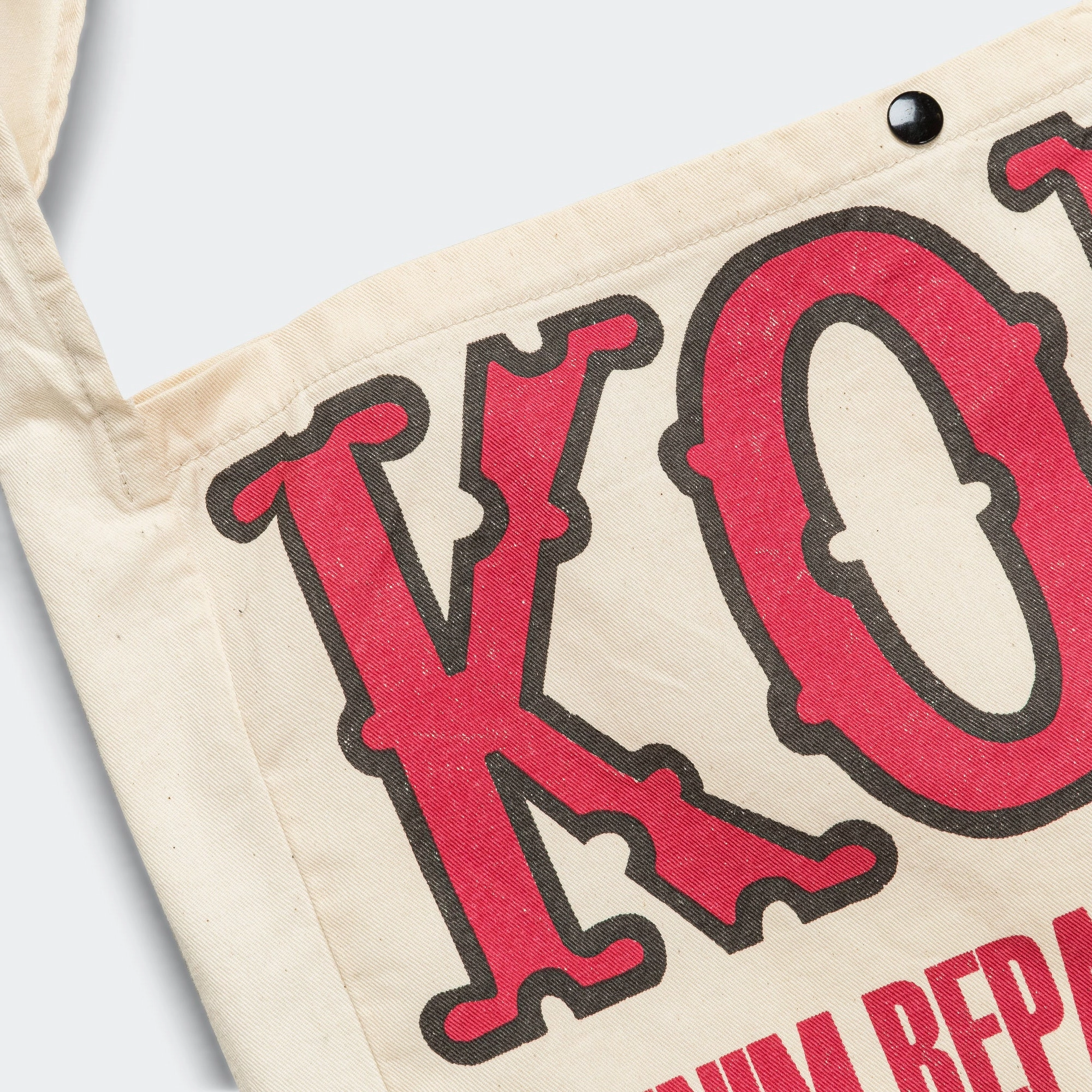 Cotton Twill KOUNTRY FACTORY Book Bag - Ecru