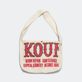 Cotton Twill KOUNTRY FACTORY Book Bag - Ecru