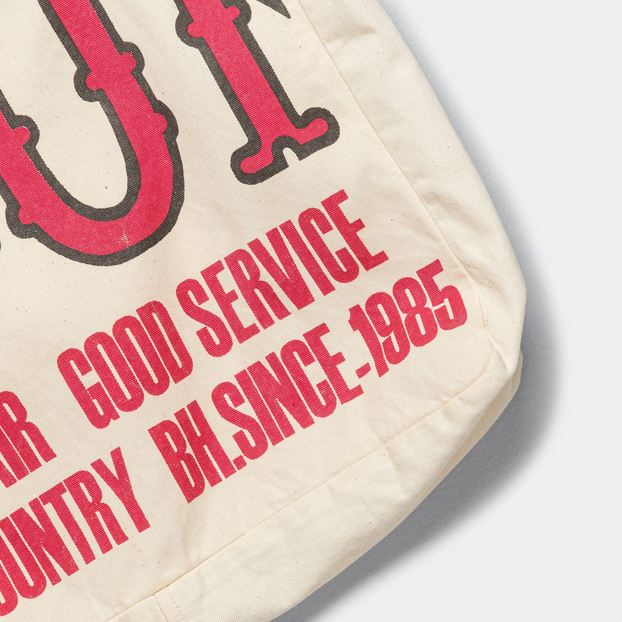 Cotton Twill KOUNTRY FACTORY Book Bag - Ecru