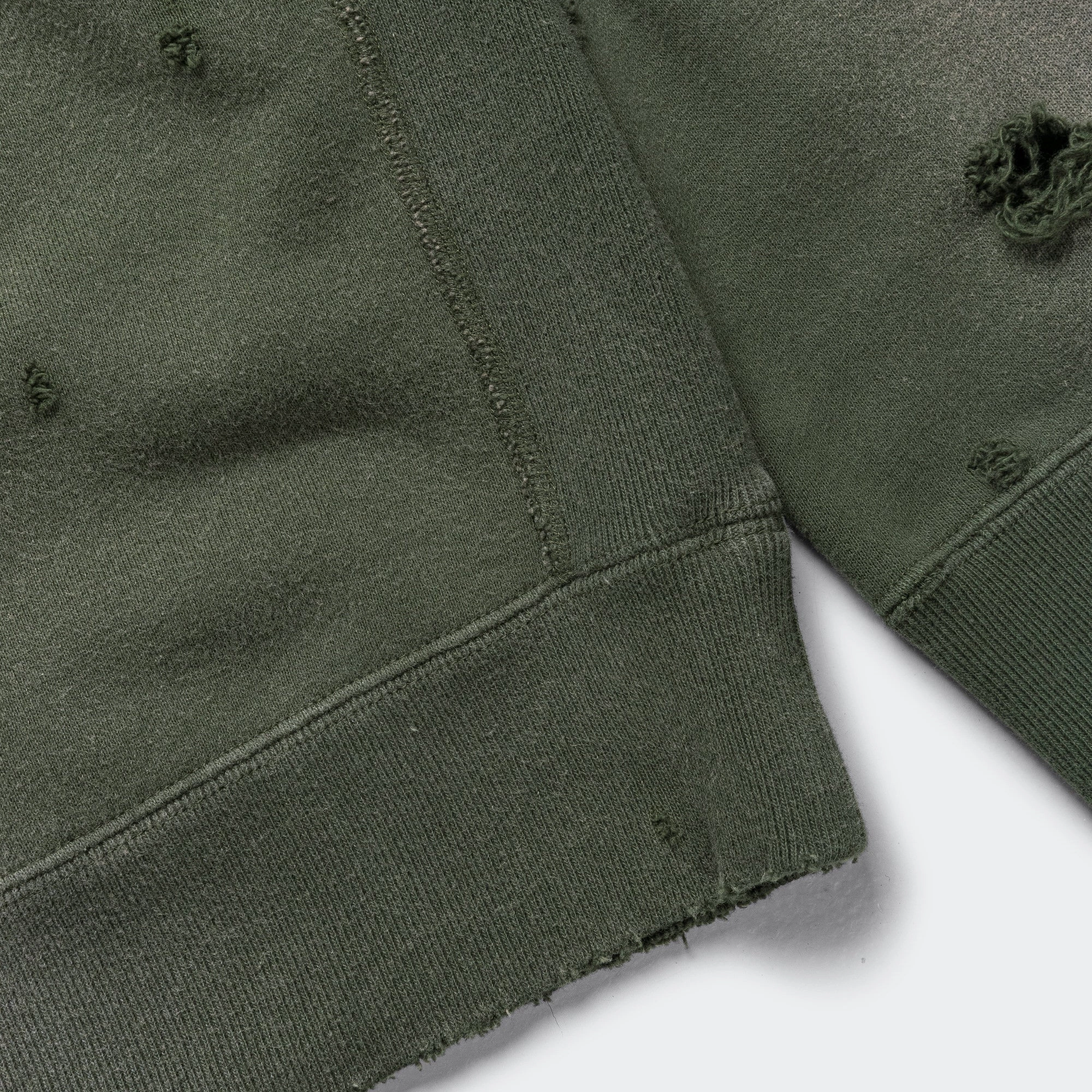 Darts Sweatshirt - Olive French Terry