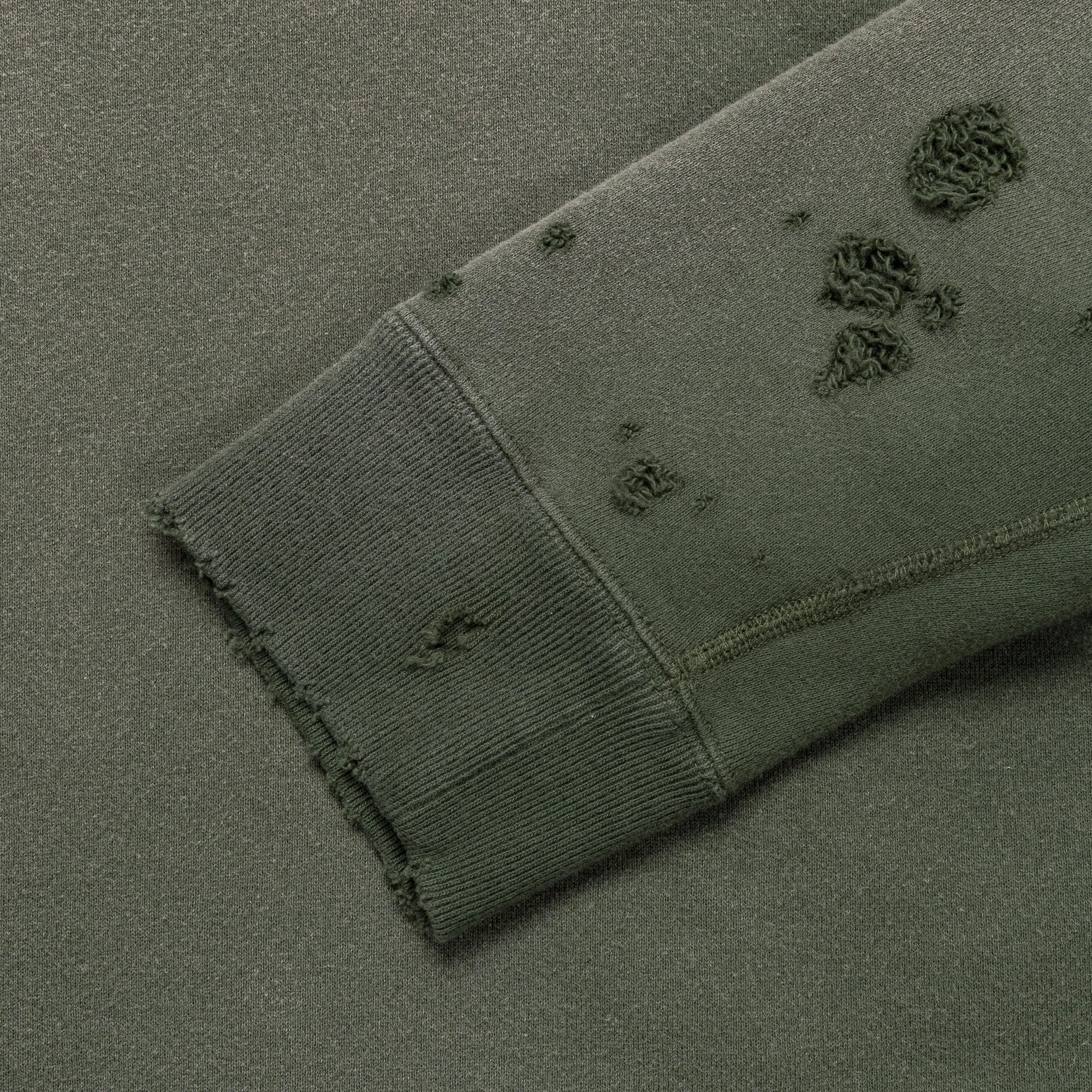 Darts Sweatshirt - Olive French Terry
